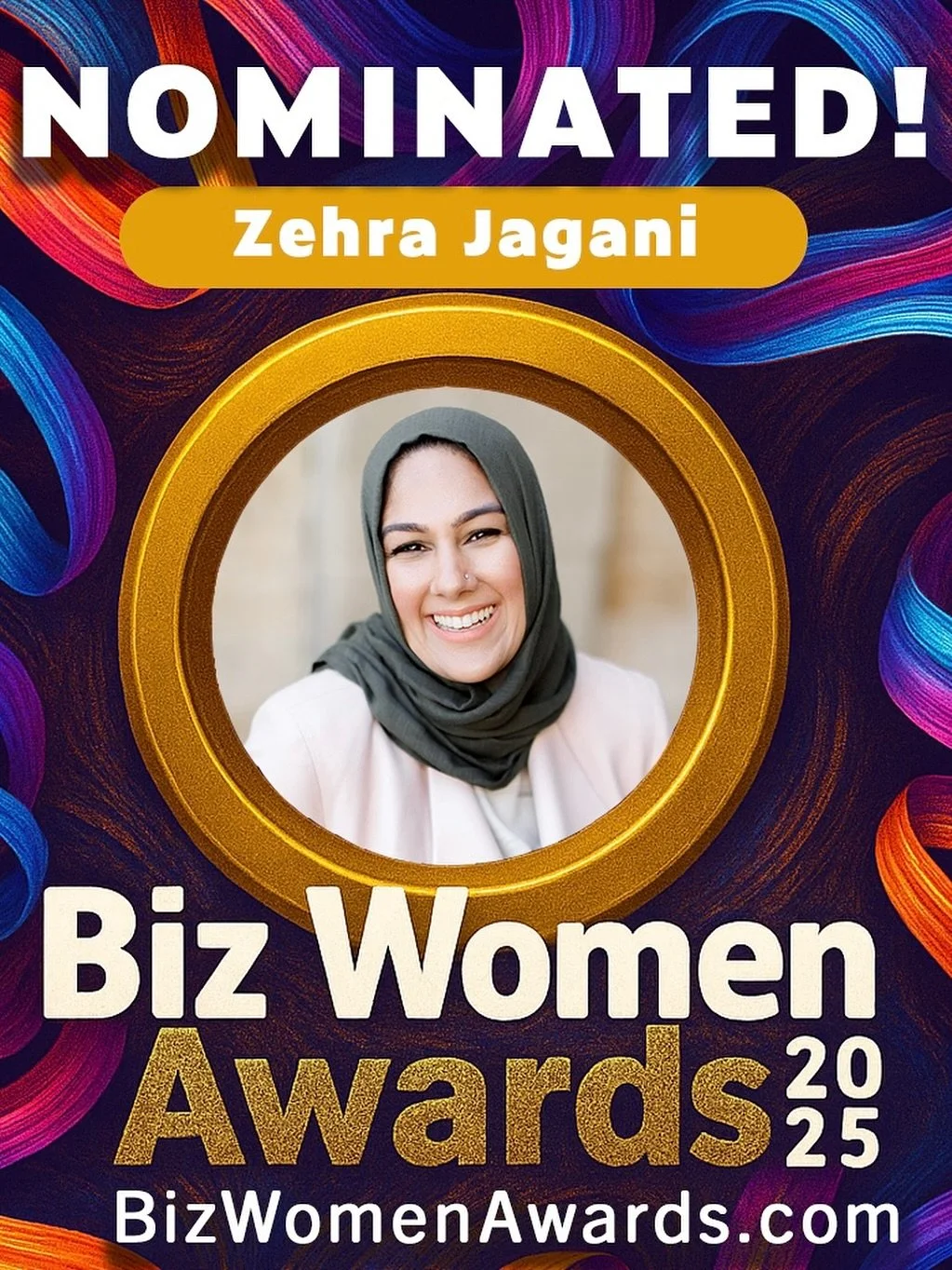 Yay! I&rsquo;m so honoured to be nominated again this year for the @bizwomen Awards, in the categories of Creative Excellence and Mentorship &amp; Leadership.

To be recognised alongside so many inspiring women in business truly means the world to me