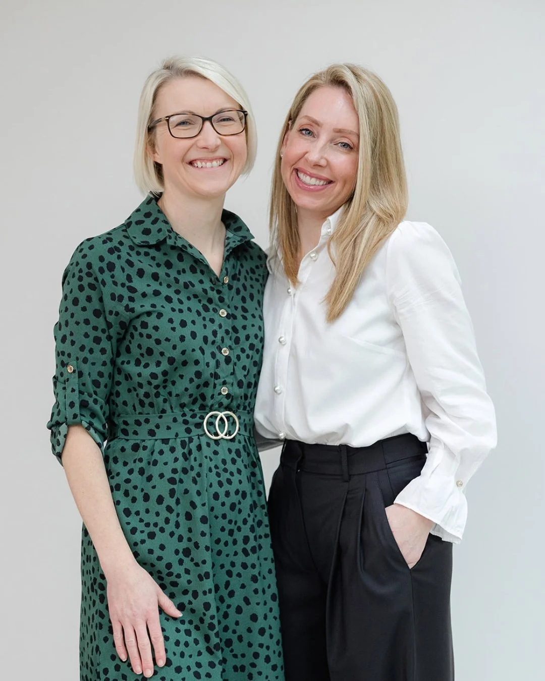 Most of my clients don&rsquo;t hate the camera, they&rsquo;re just busy professionals who want their photography handled. 

Laura &amp; Kate, two GPs running a clinic, wanted portraits that felt calm, credible and welcoming. 

We planned a session th