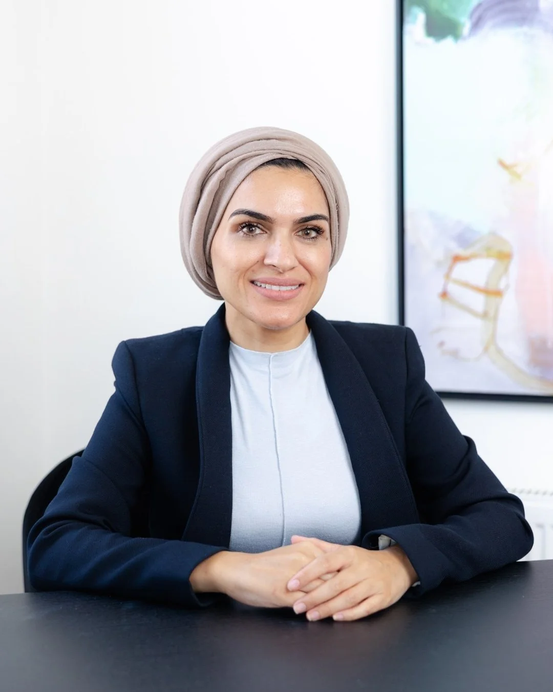 Professional business portraits for healthcare leaders begin with one goal: building trust before a word is spoken.

I recently had the privilege of photographing GP Rizwana Yaqub, with a specialist interest in menopause care for Manchester Women&rsq