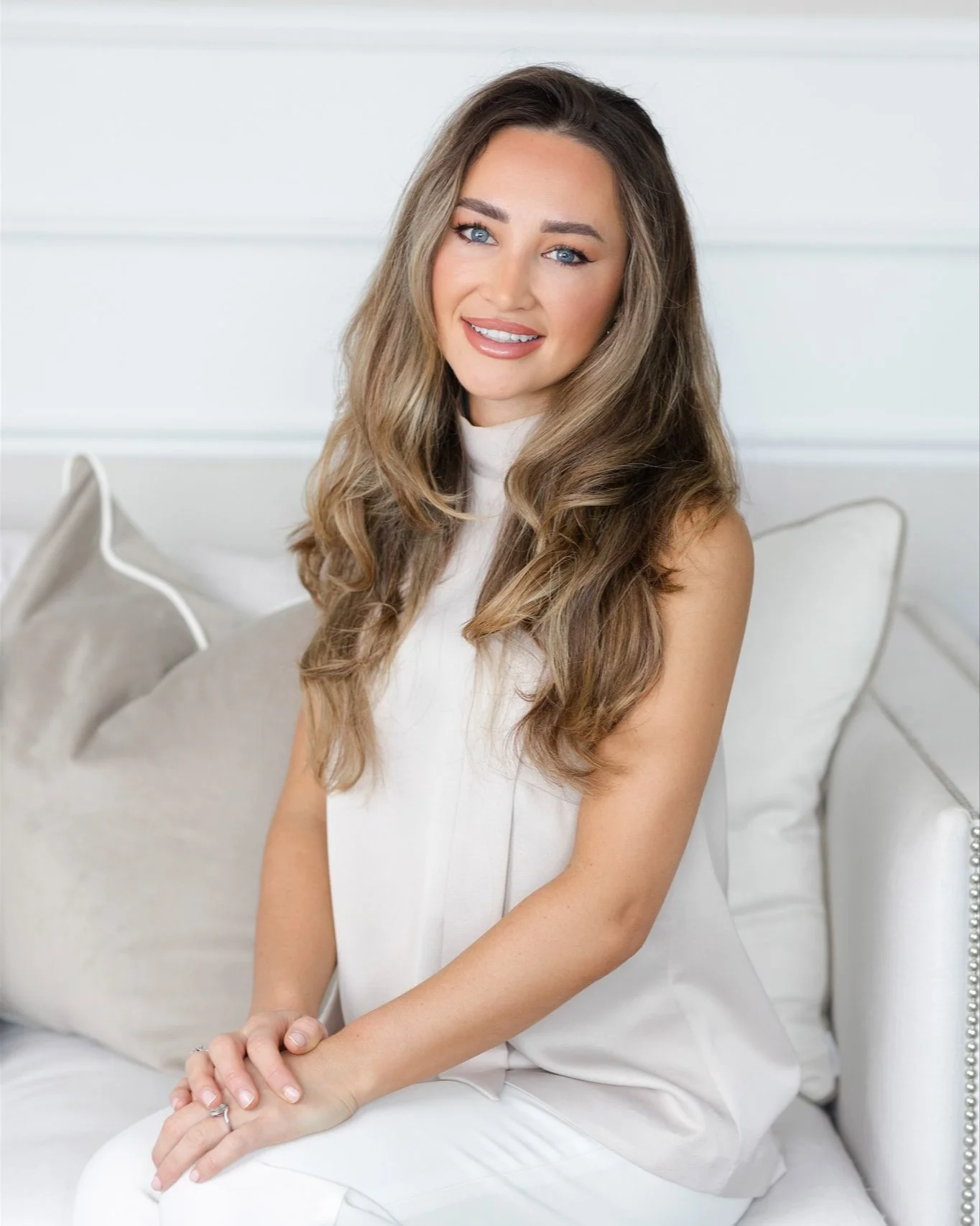 This client came to me with a very clear brief. She wanted to strengthen her personal brand and make sure her imagery truly reflected the level she works at. 

She wanted clean, polished high-end portraits that would attract the right people, high ac