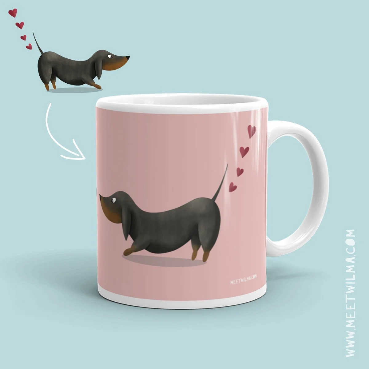 dachshund mug