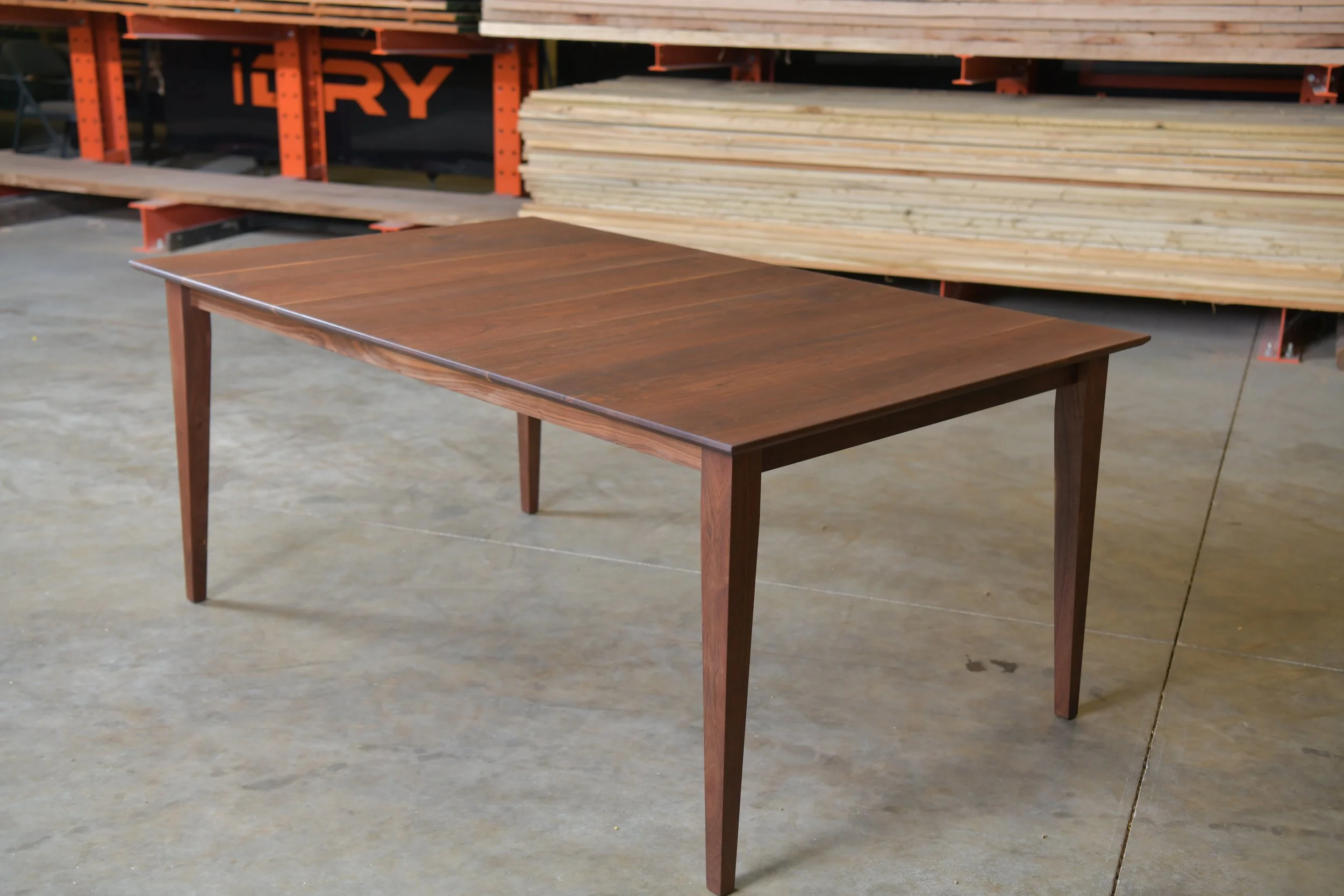 Walnut Shaker Dining Table