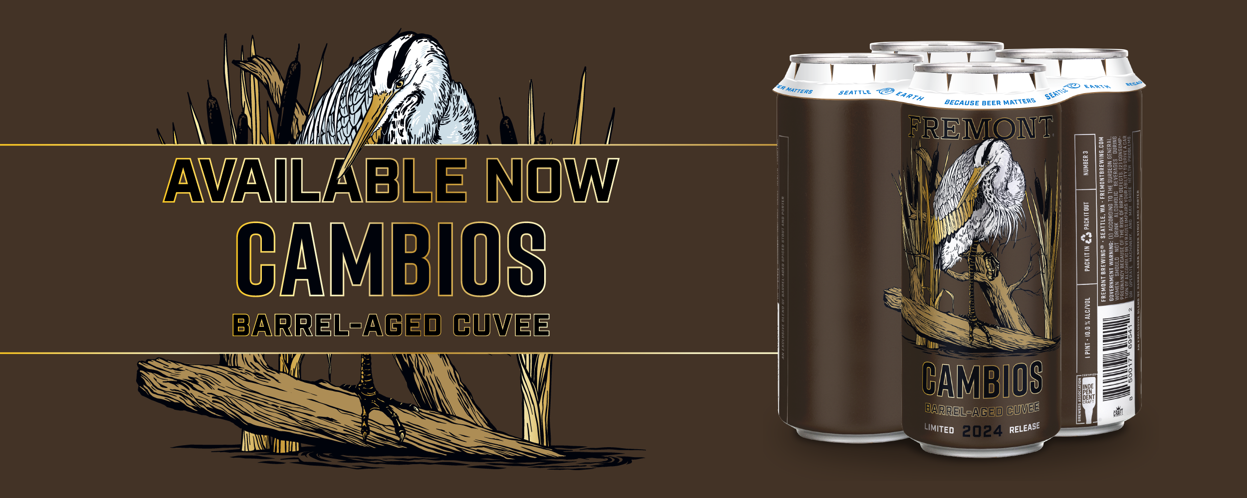 Cambios Barrel-Aged Cuvee available now