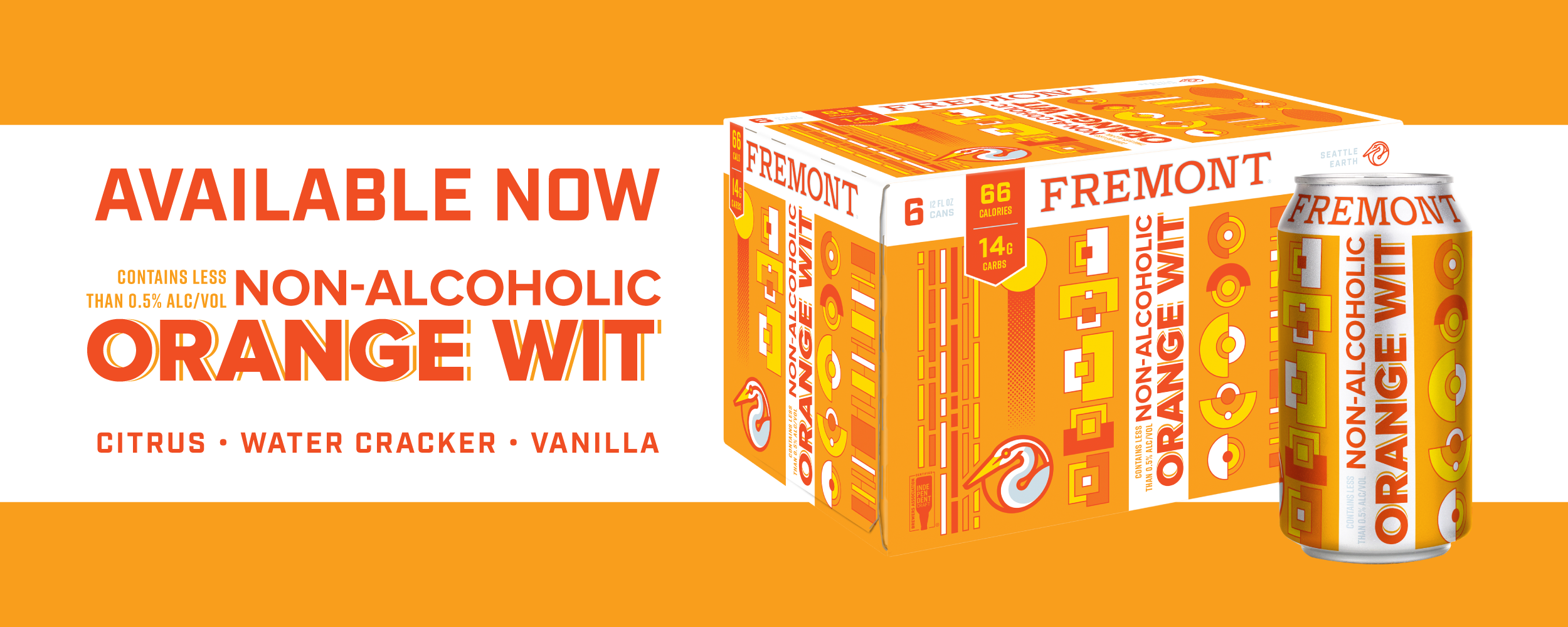 Non-Alcoholic Orange Wit Available Now