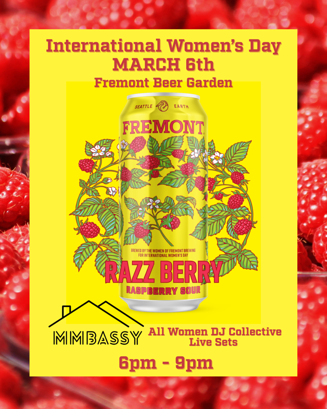 Fremont Brewing's International Women's Day Beer Release Party!