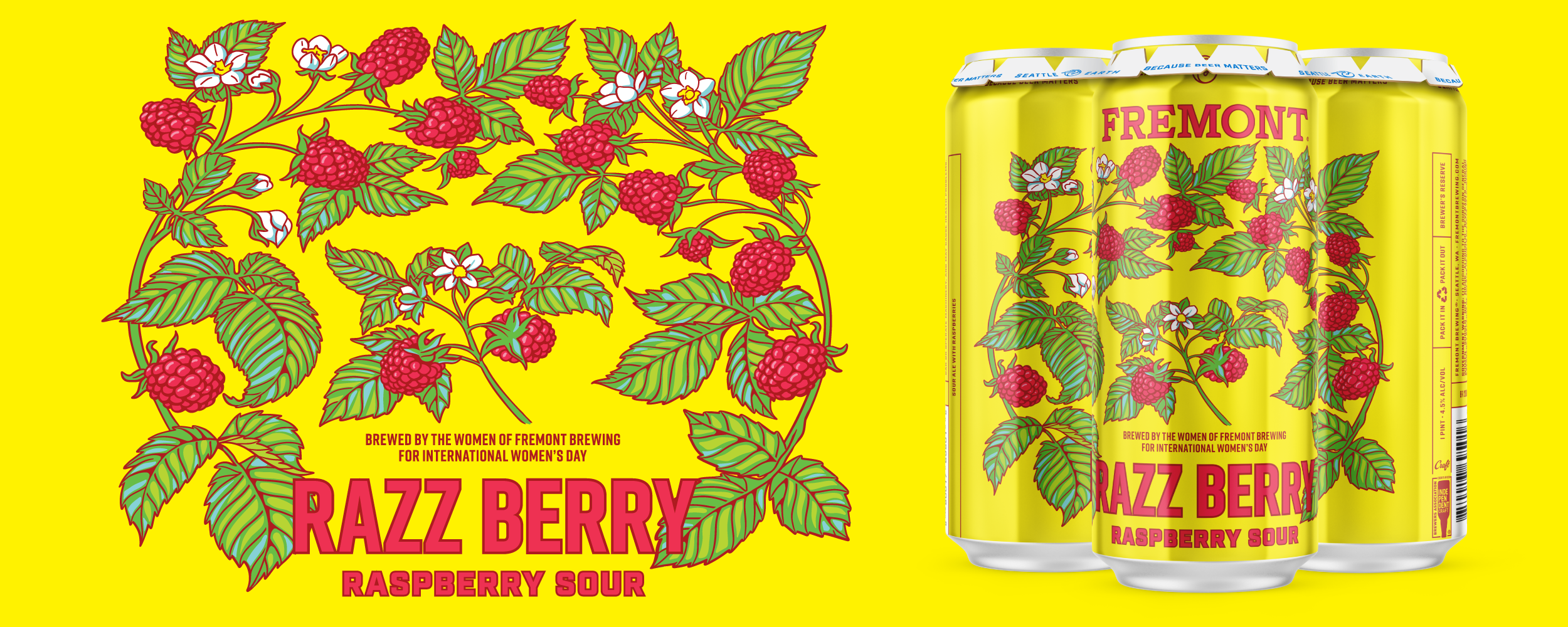 Razz Berry Raspberry Sour Ale Available Now