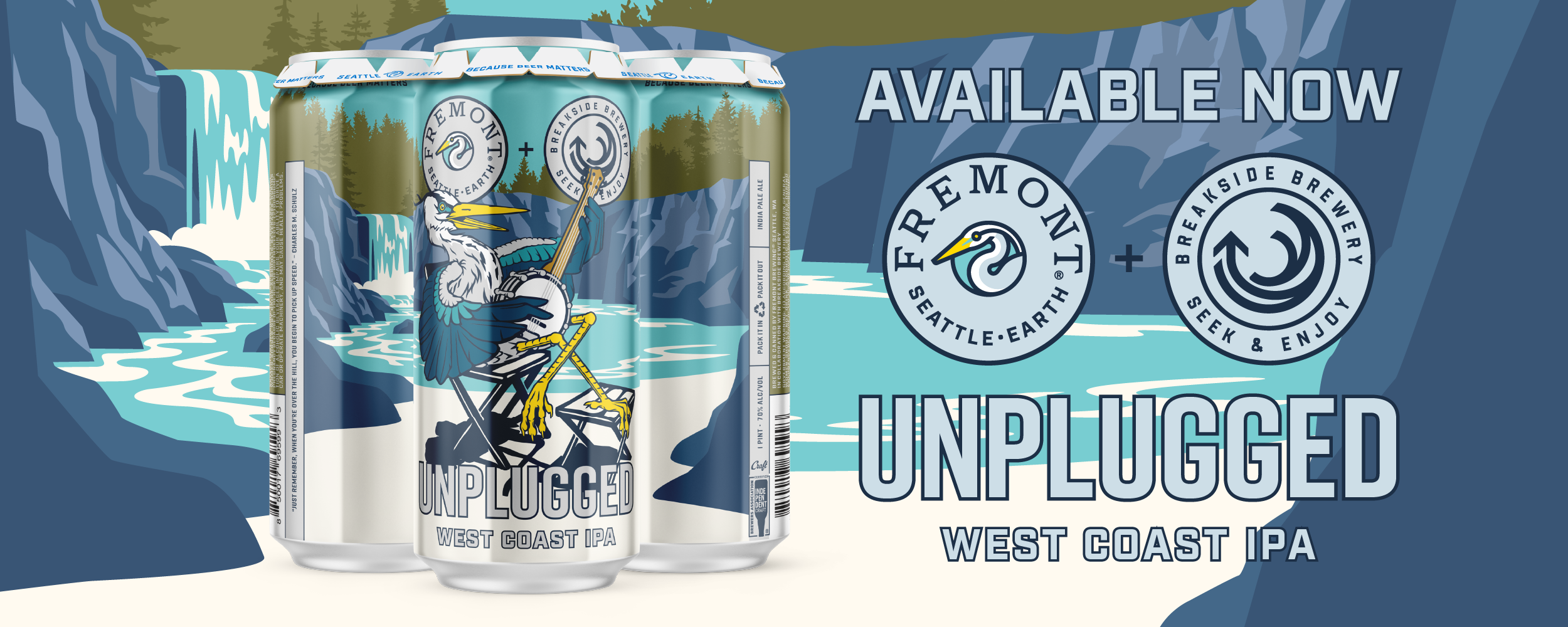 Available Now Unplugged West Coast IPA