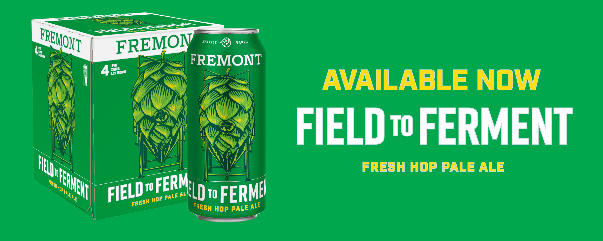Field to Ferment Fresh Hop Pale Ale Available Now