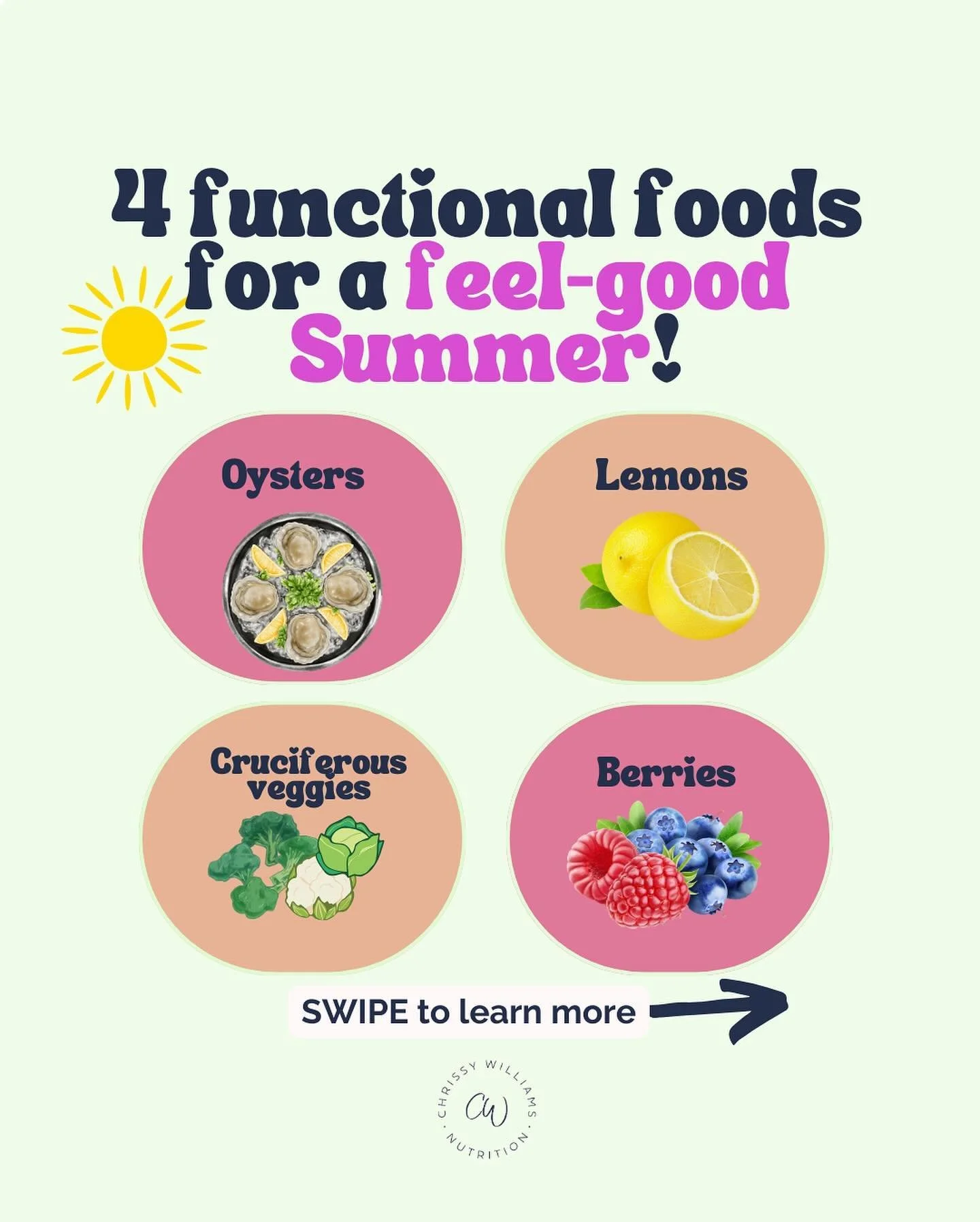 Want to feel GOOD? Start with FOOD 💪🏼🍴

If you&rsquo;re looking to ENJOY this summer with less: 
🚩bloating
🚩low mood
🚩chronic fatigue
🚩brain fog
🚩heavy cycles
&hellip; then this post was made for you 😘

This may be an unpopular opinion but i