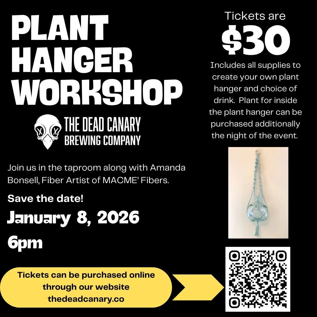 🌿✨ Have you grabbed your tickets for the Plant Hanger Class yet? ✨🌿
It&rsquo;s the perfect chance to get creative, sip on your favorite drink, and make something fun to take home. Seats are limited, so don&rsquo;t wait! 🍹🪴

#PhilipsburgPA #LongLi