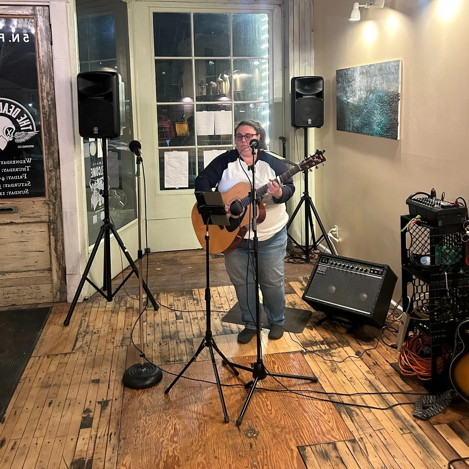 We&rsquo;re open 4&ndash;10 and it&rsquo;s 🎤 OPEN MIC NIGHT starts at 7pm 🎤

Got a song, a poem, a joke, or just feeling bold? Step up and take the mic&mdash;or sit back, grab a drink, and enjoy the show 🍻✨

You never know what you&rsquo;re gonna 