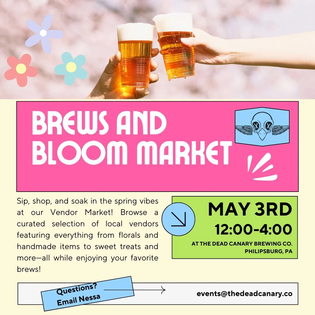 🌸🍻 Brews &amp; Blooms is HERE 🍻🌸

We&rsquo;re open 12&ndash;6 today and our vendor market is happening 12&ndash;4 in the event room 🛍️✨

Come sip, shop, and support some amazing local vendors&mdash;this is your LAST chance to catch a vendor mark