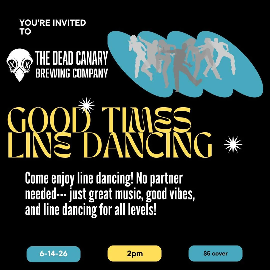 📅 Here are this week's highlighted events at The Dead Canary! 🍻

From live entertainment and board game night to creative workshops and community gatherings, there's something happening all week long. Which event are you most excited about?

Tag a 