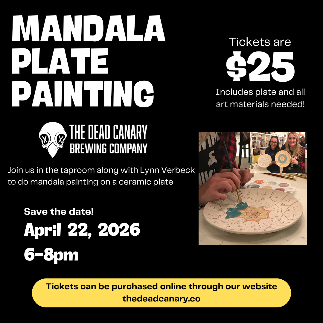 Mandala Plate Painting