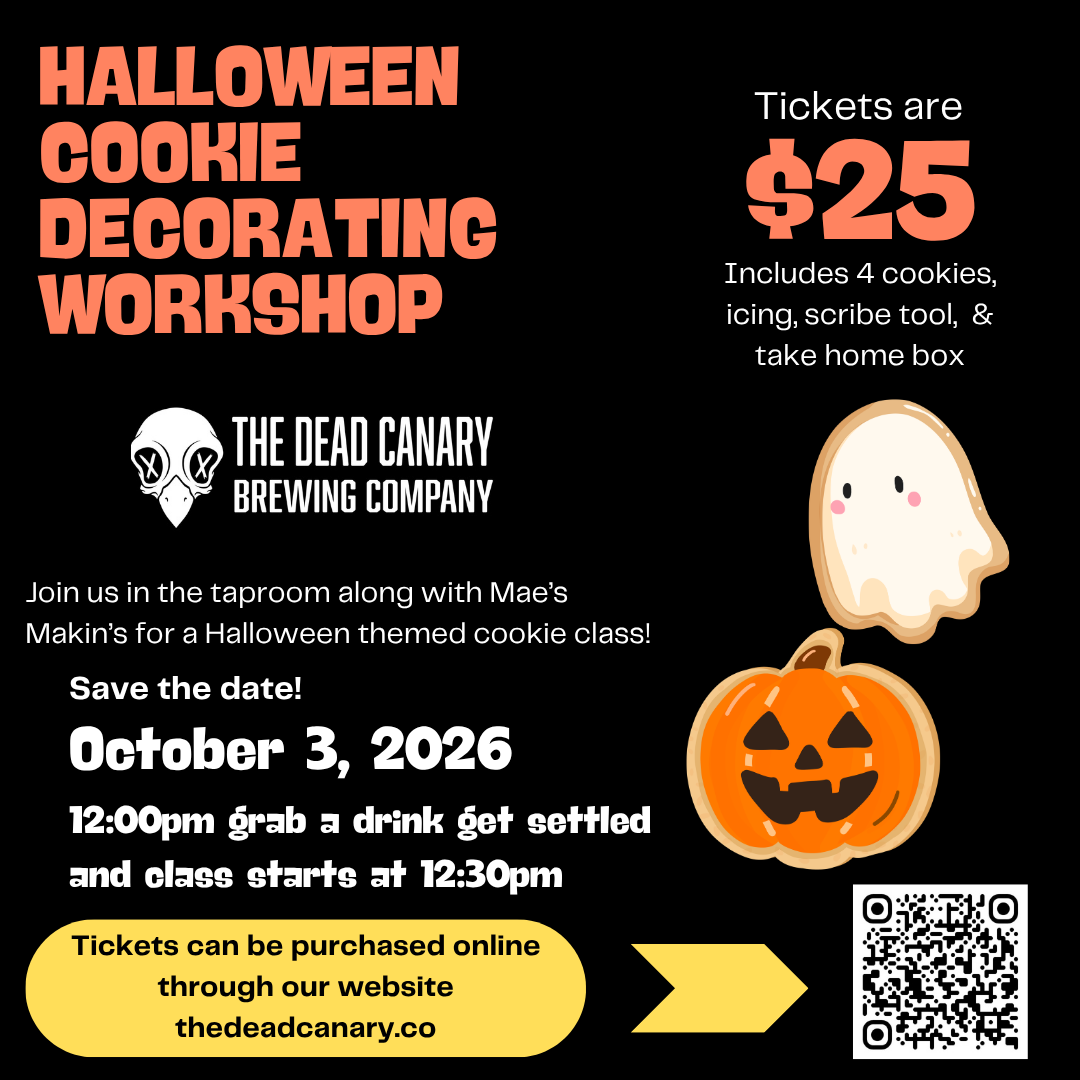 Halloween Cookie Decorating Class with Mae's Makin's