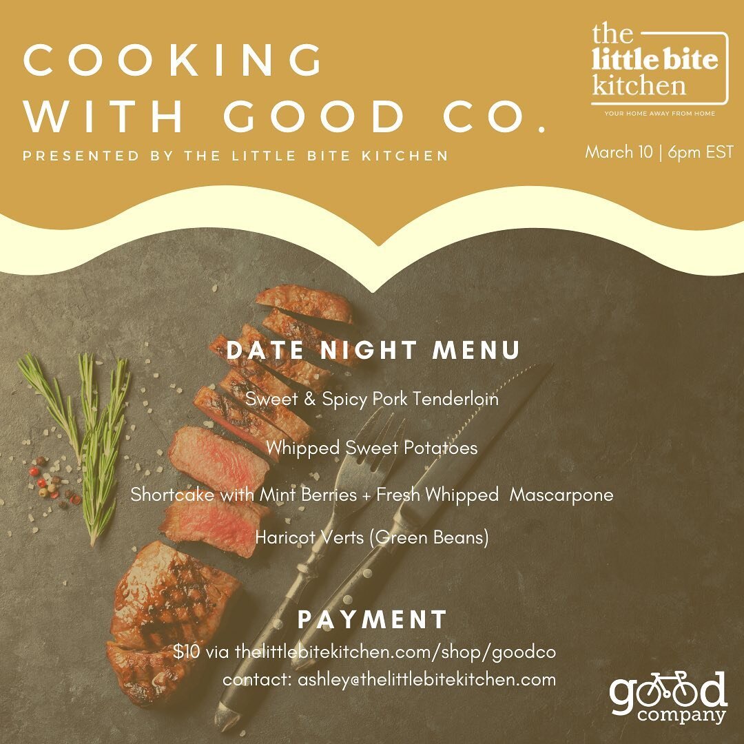 Excited to kick off March and #womanshistorymonth with a cooking class for the members and friends of @goodcobikeclub !

The recipes are perfect for anyone tired of ordering out and the class will teach techniques that you can use a hundred ways over