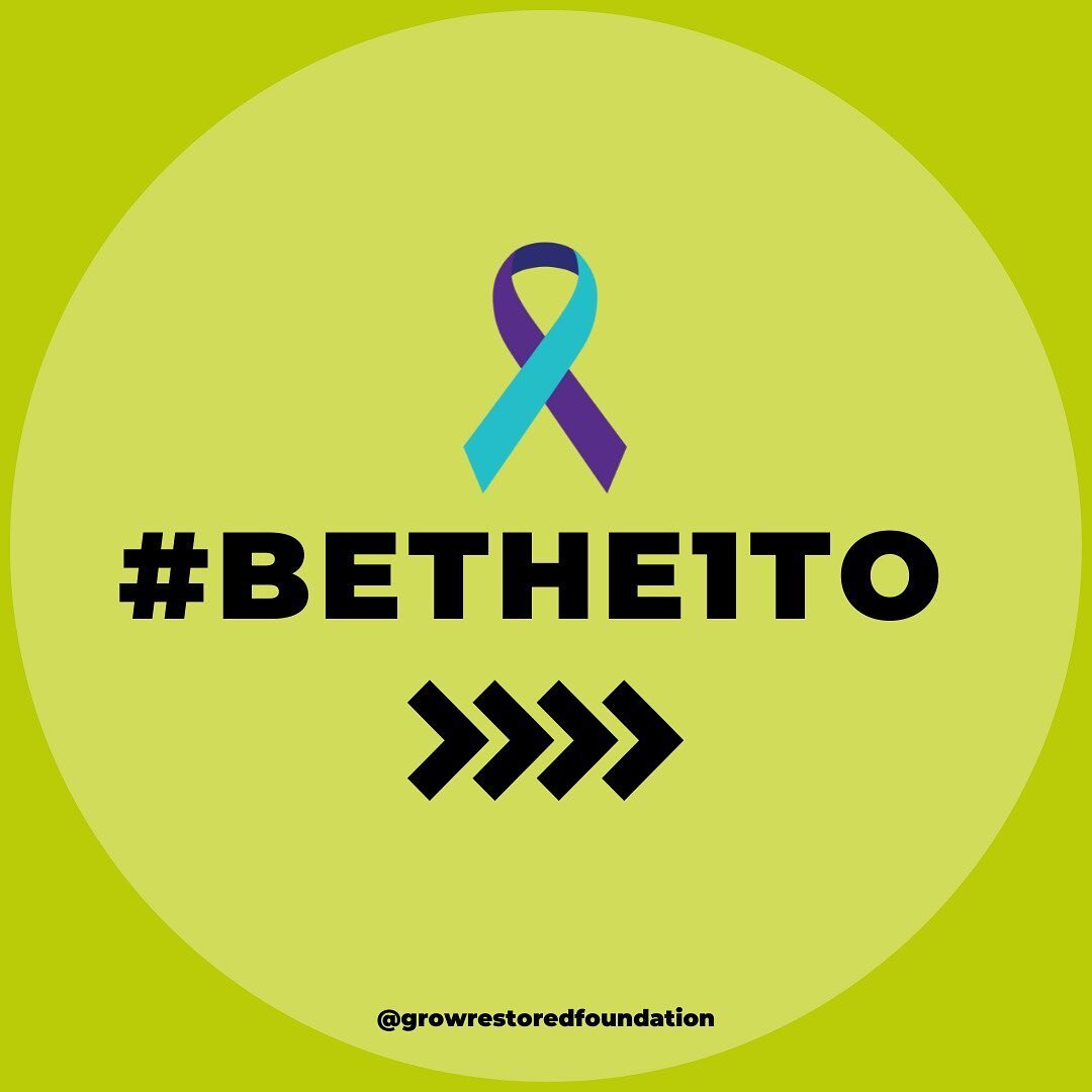 Today is World Suicide Prevention Day. Many people across the world and here in the United States need support as they go through one of the toughest, most lonely battles that they can face. 

#BeThe1To gives 5 simple ways that each of us can come al