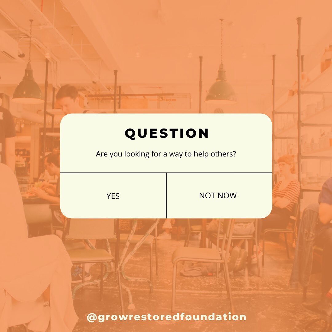 Have you ever donated money or time and felt unsure if it even really helped? I think we have all been there before. Helping those around us can be more complicated than it should be. 

Here at GROW Restored Foundation, the sole goal of our organizat