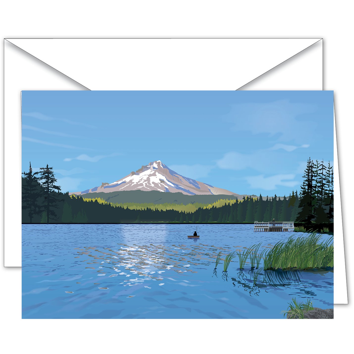 Trillium Lake on Mt. Hood