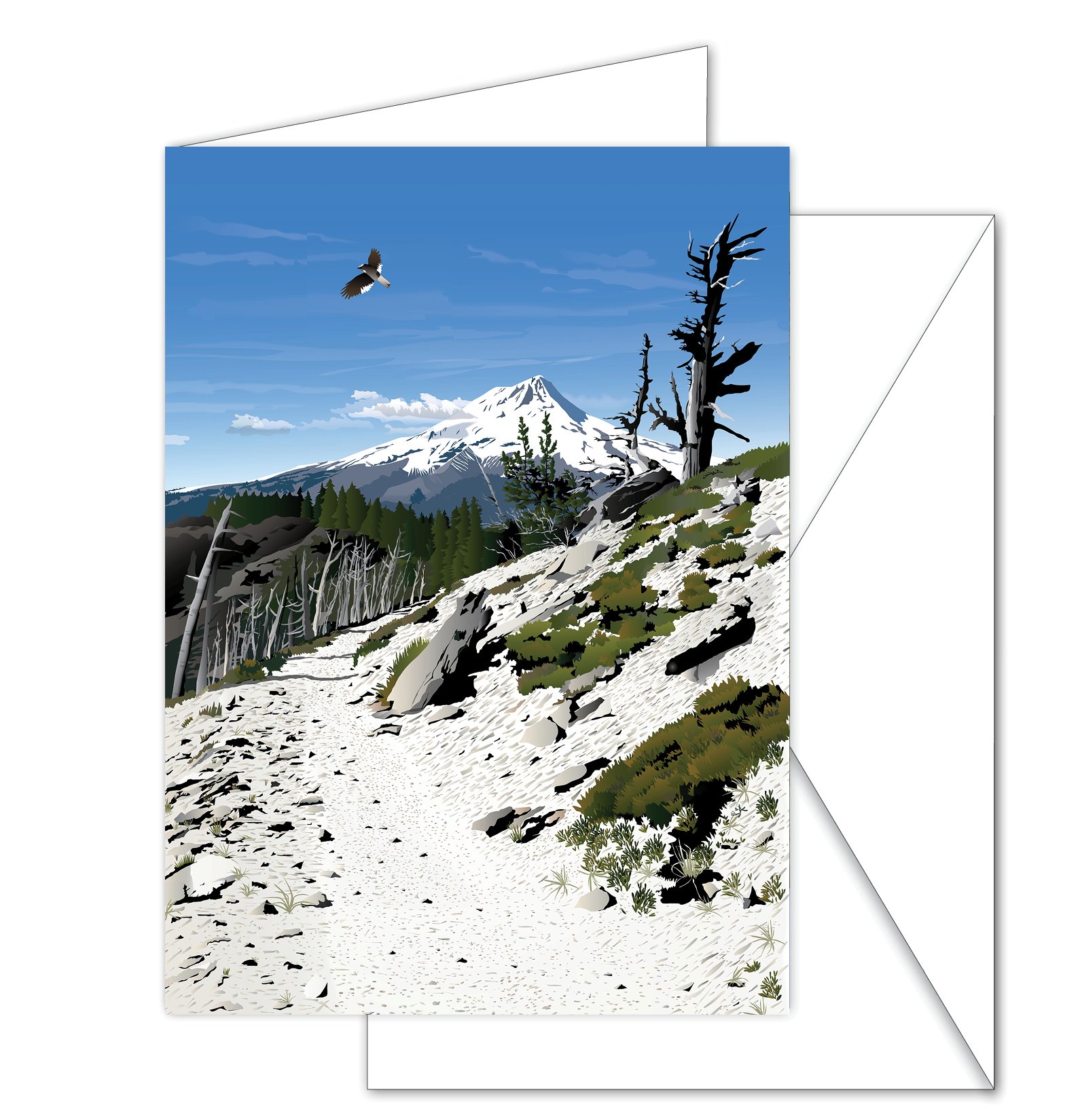 Mt. Hood from Lookout Mountain Trail