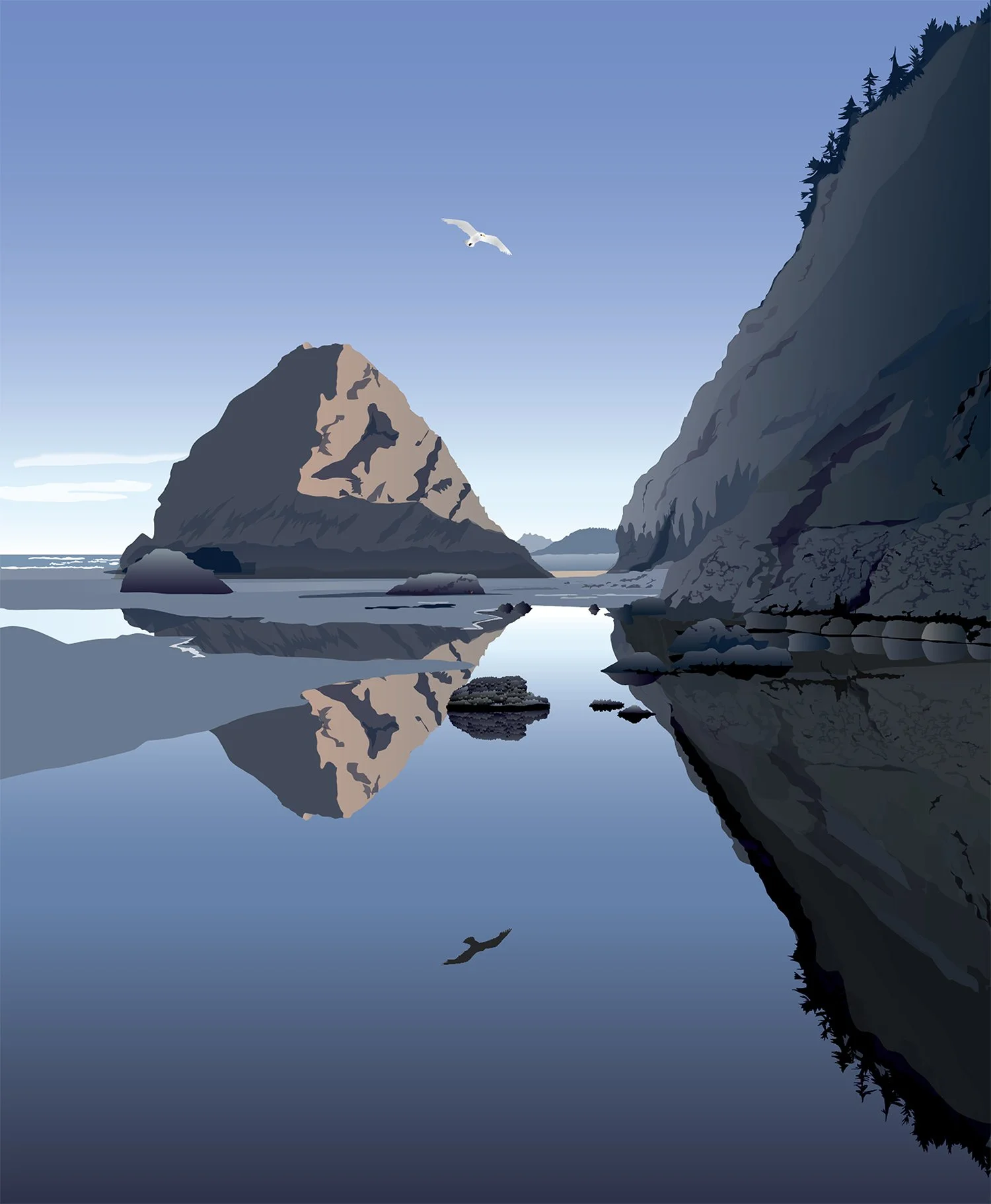 Low Tide at Arch Cape