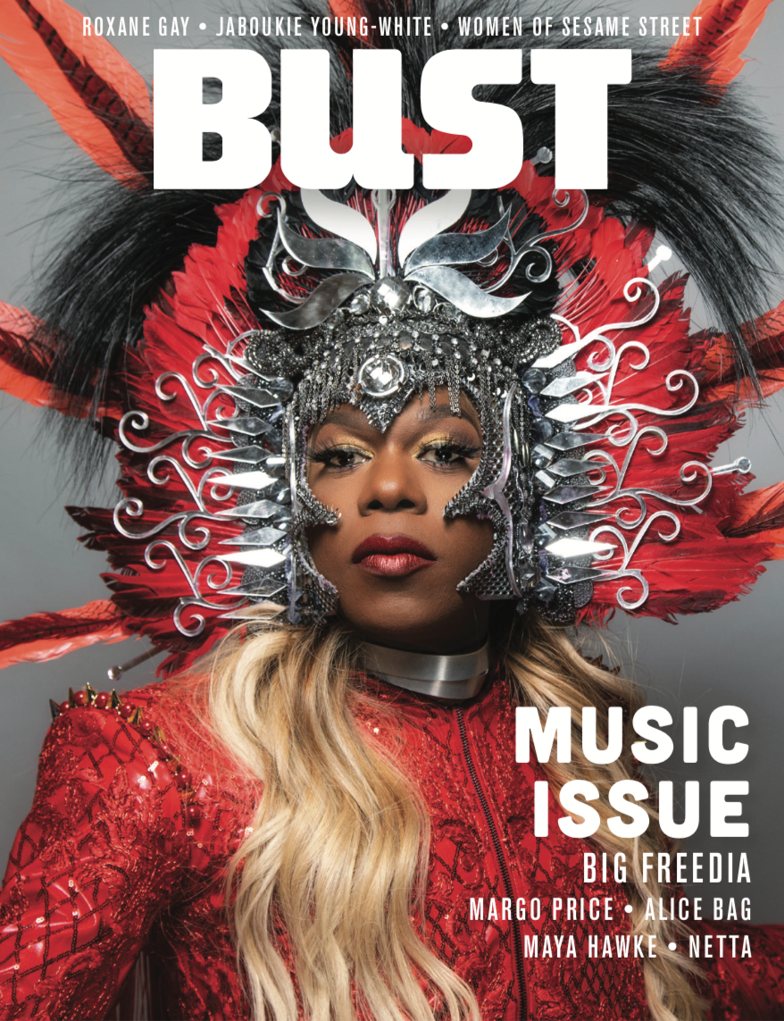 Big Freedia on cover of BUST magazine 