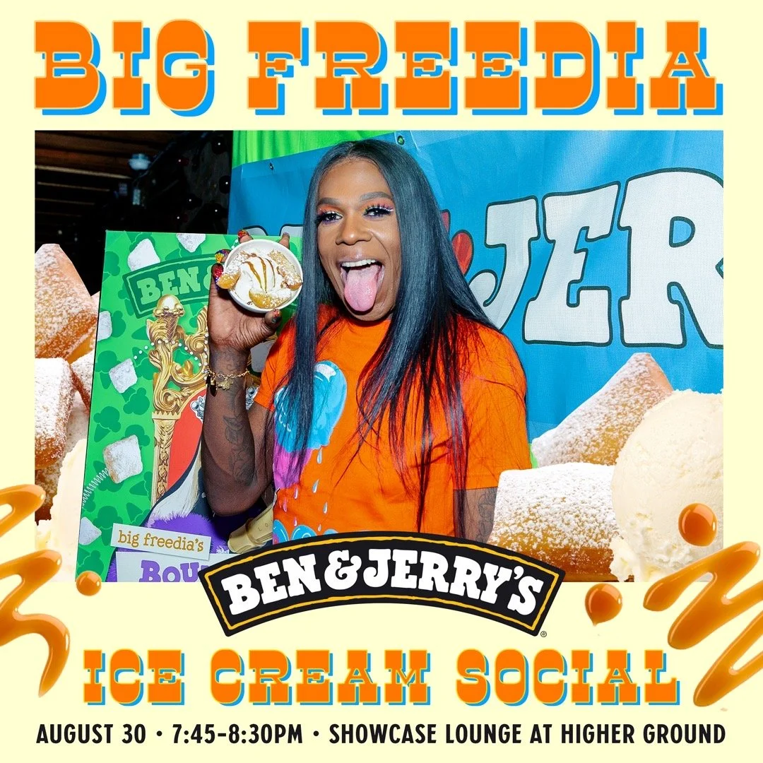 Big Freedia x Ballin PR produce 'Ben & Jerry's Ice Cream Social' with event in New Orleans