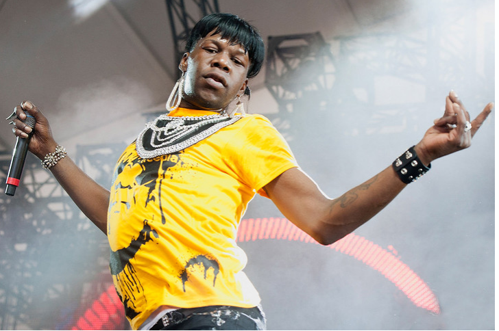 Young Big Freedia performing 