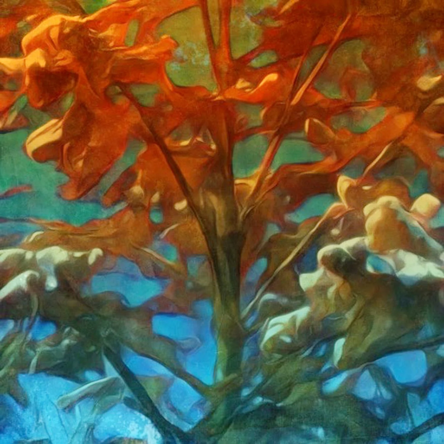 "November the Eighteenth" 12X12 inches SOLD