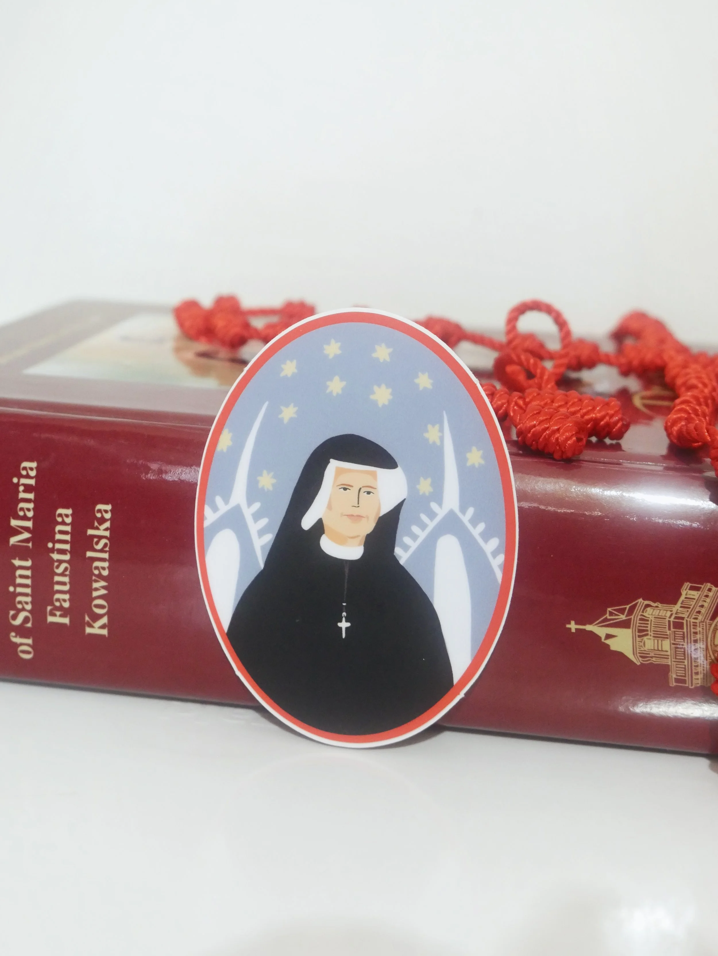 St Faustina ~ Sticker