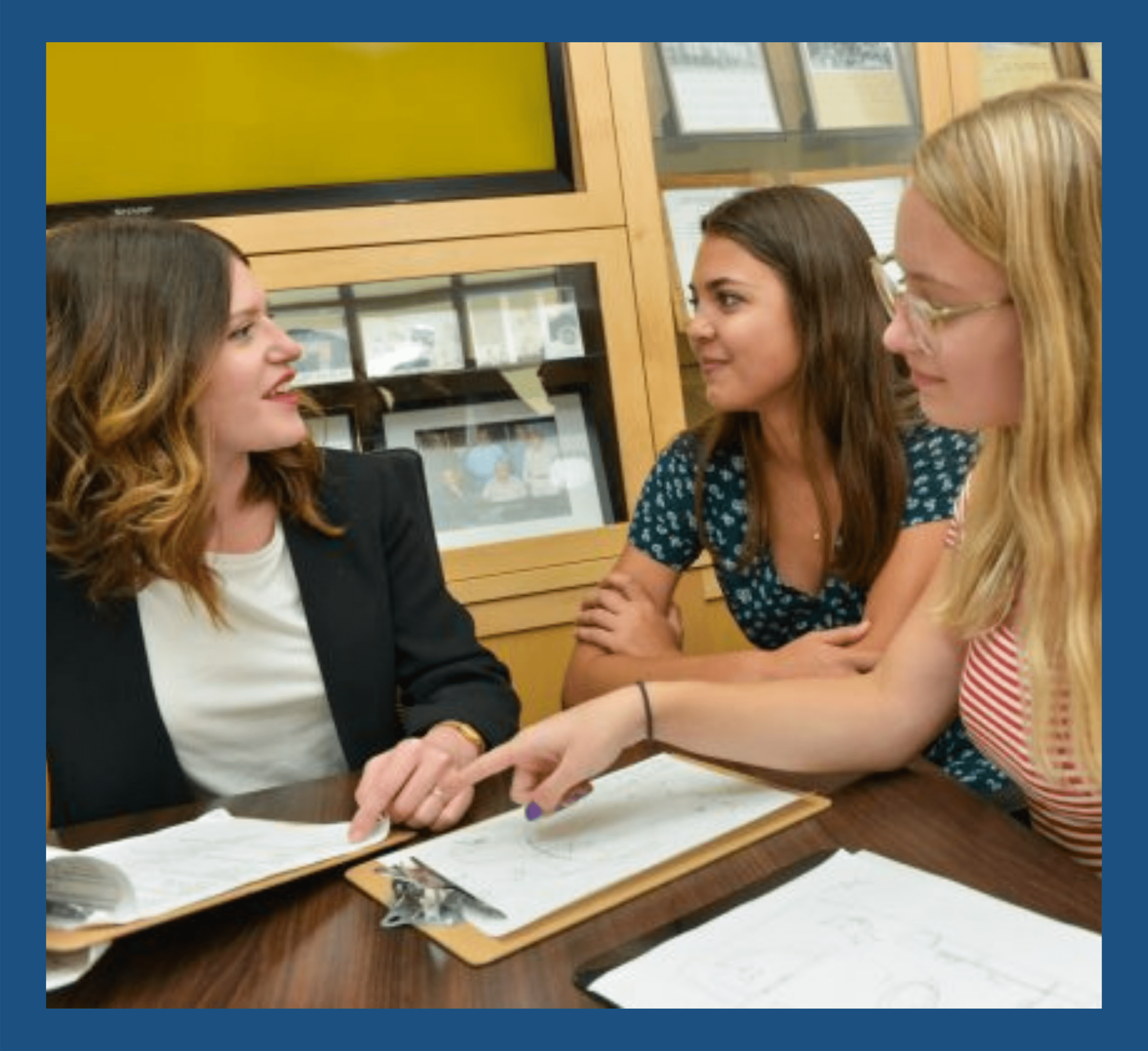 Dr. Amy C. Moors teaching psychology of gender identity and sexual orientation to students