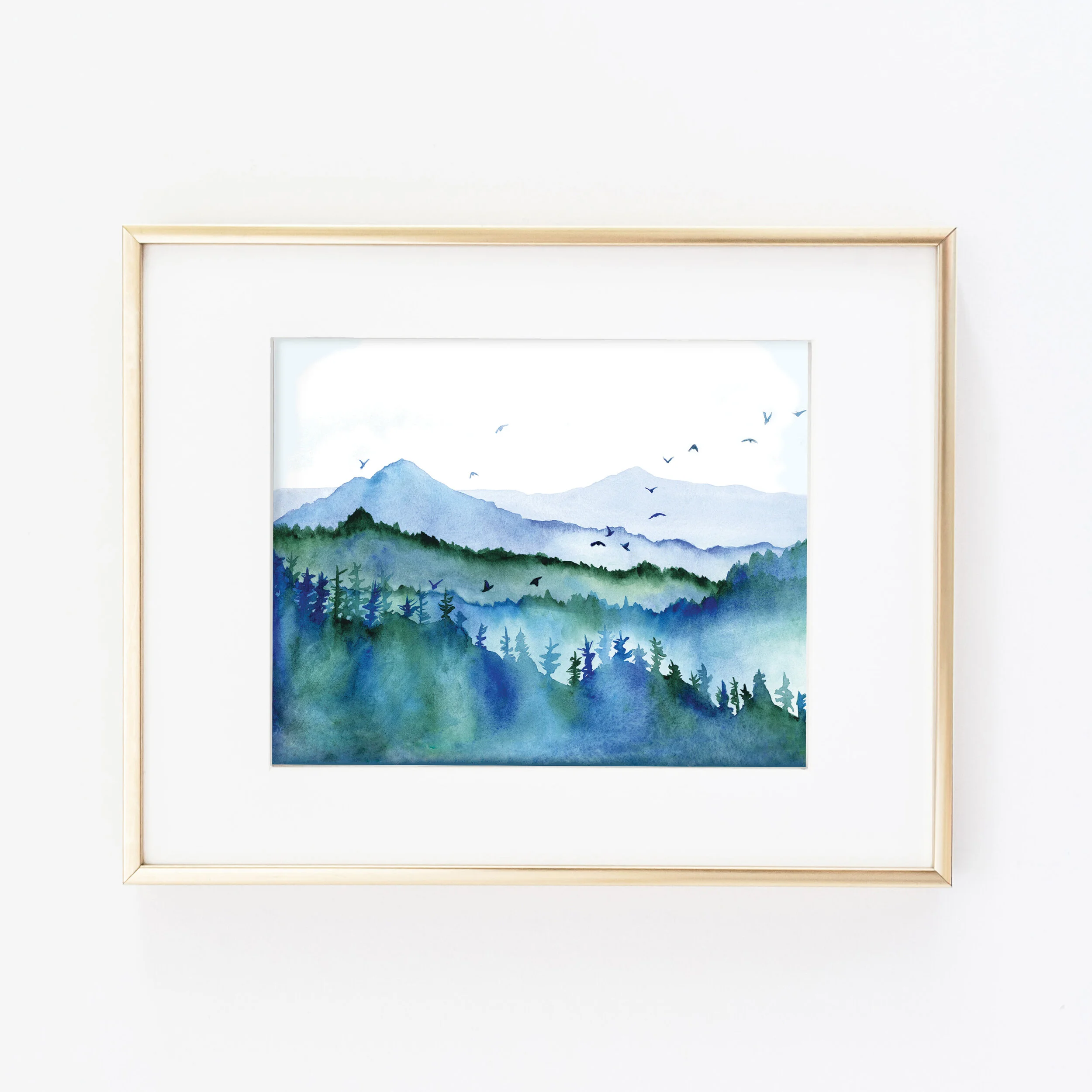 P0069 Misty Mountains Landscape Art Print Frame 1 copy.jpg