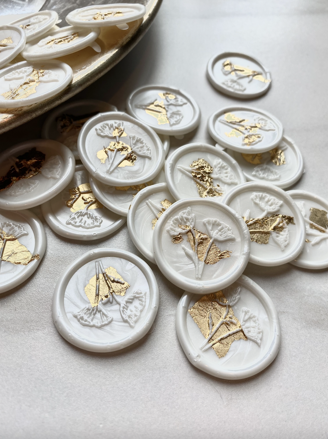 Custom-Gold-Foil-Flower-Wax-Seals.png