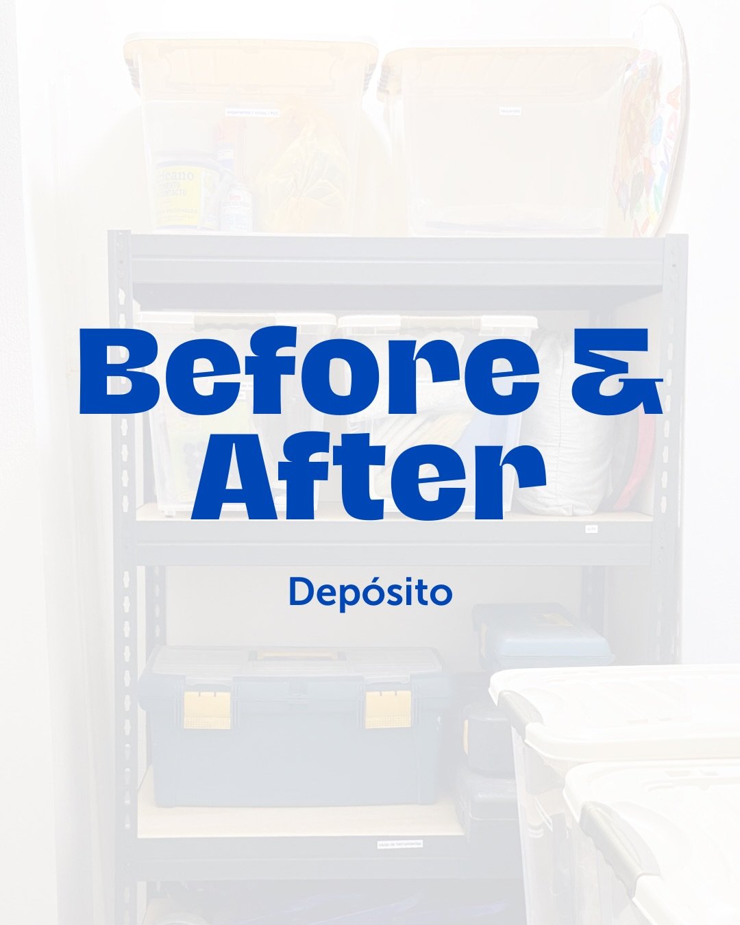 Tu dep&oacute;sito merece verse bien para que te pueda servir 📦

El error m&aacute;s com&uacute;n es solo apilar cosas, cuando algo tan sencillo como un estante te ayudar&aacute; a que el acceso sea f&aacute;cil para ti. 

&iquest;Necesitas ayuda? E