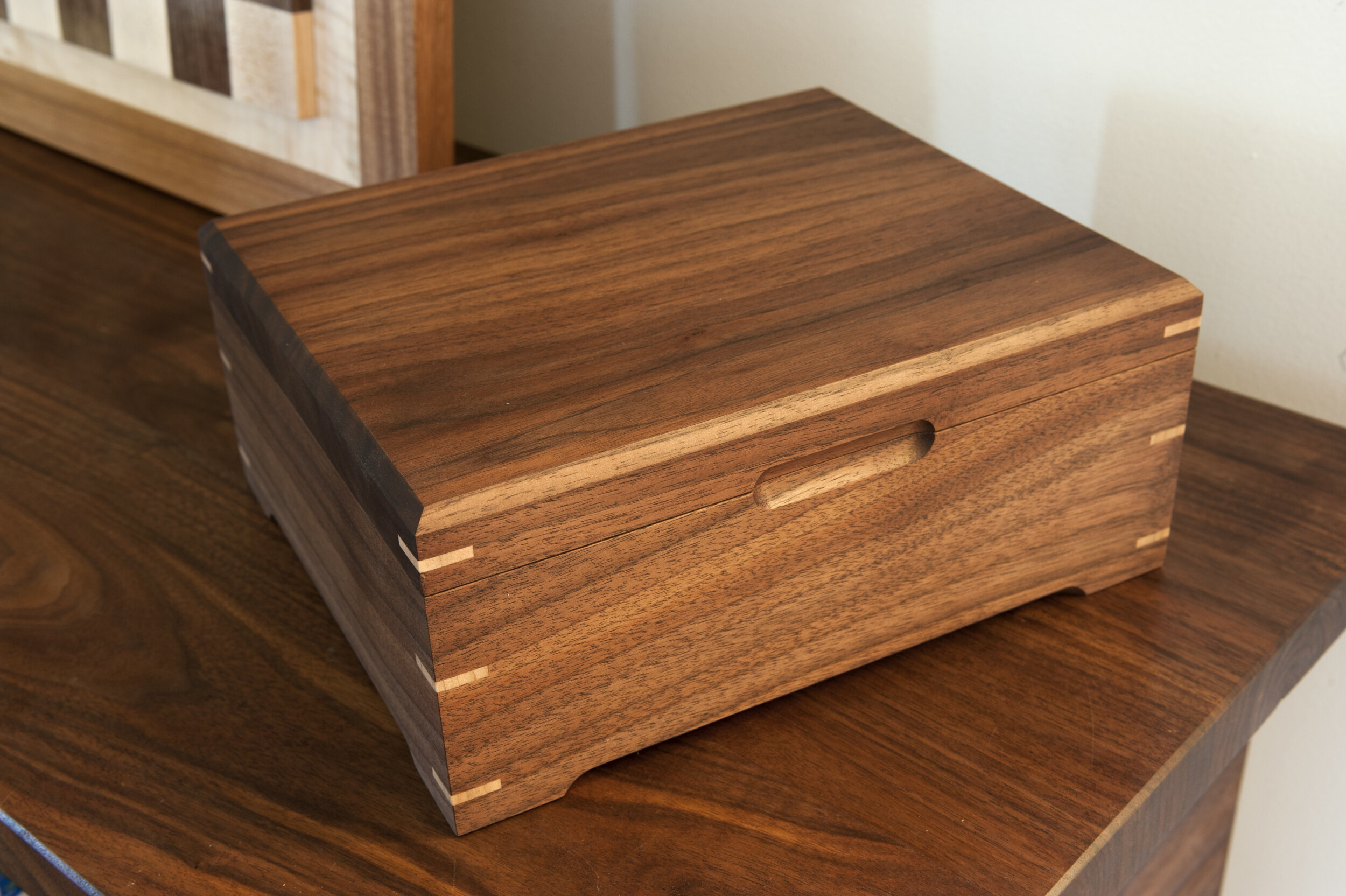 Ash and Walnut Nesting Box – Campfire Woodworks