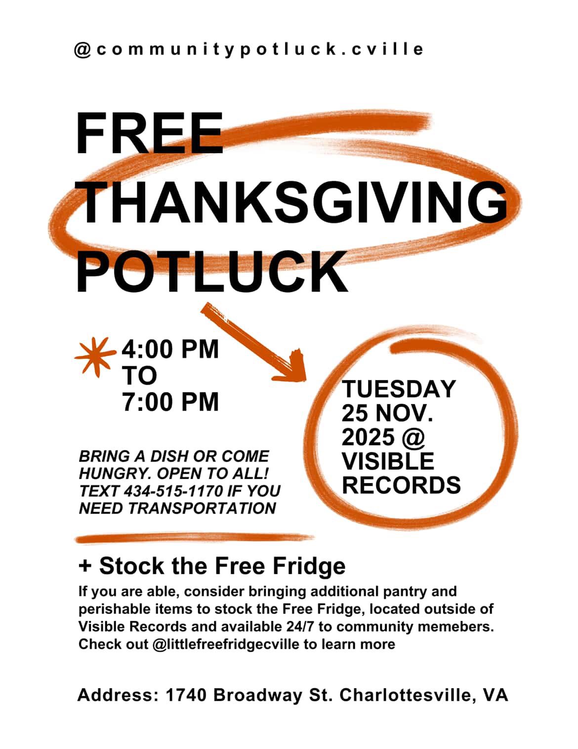 Thanksgiving Potluck