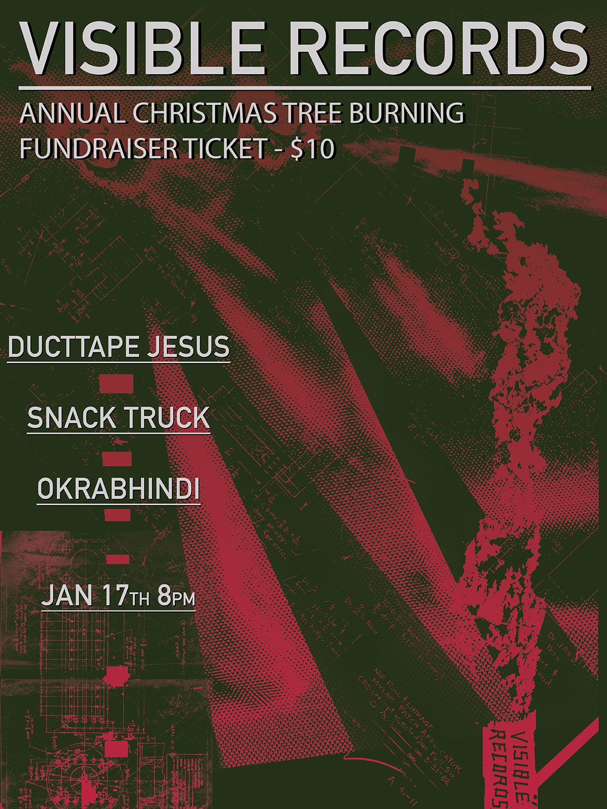 Christmas Tree Burning Party