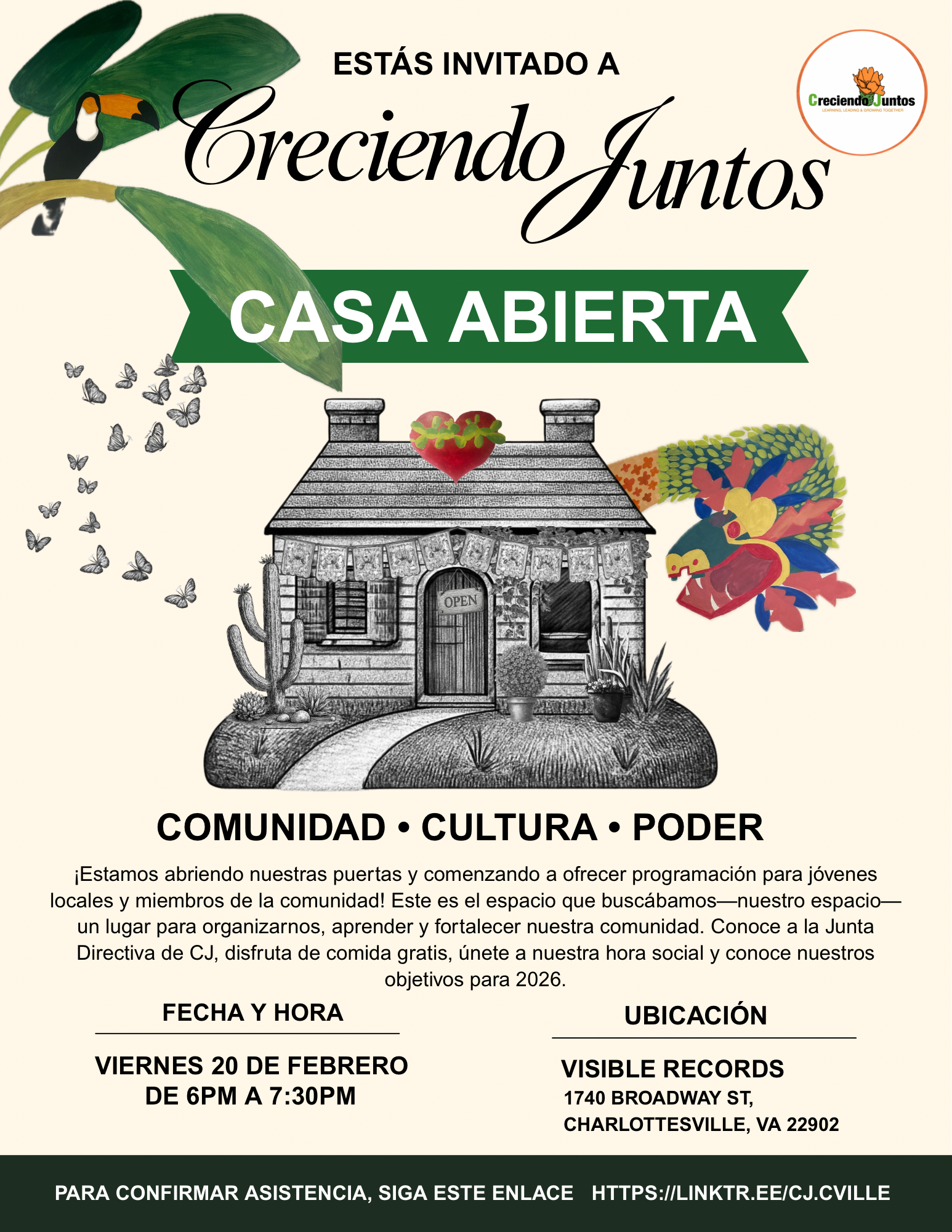 Creciendo Juntos Open House