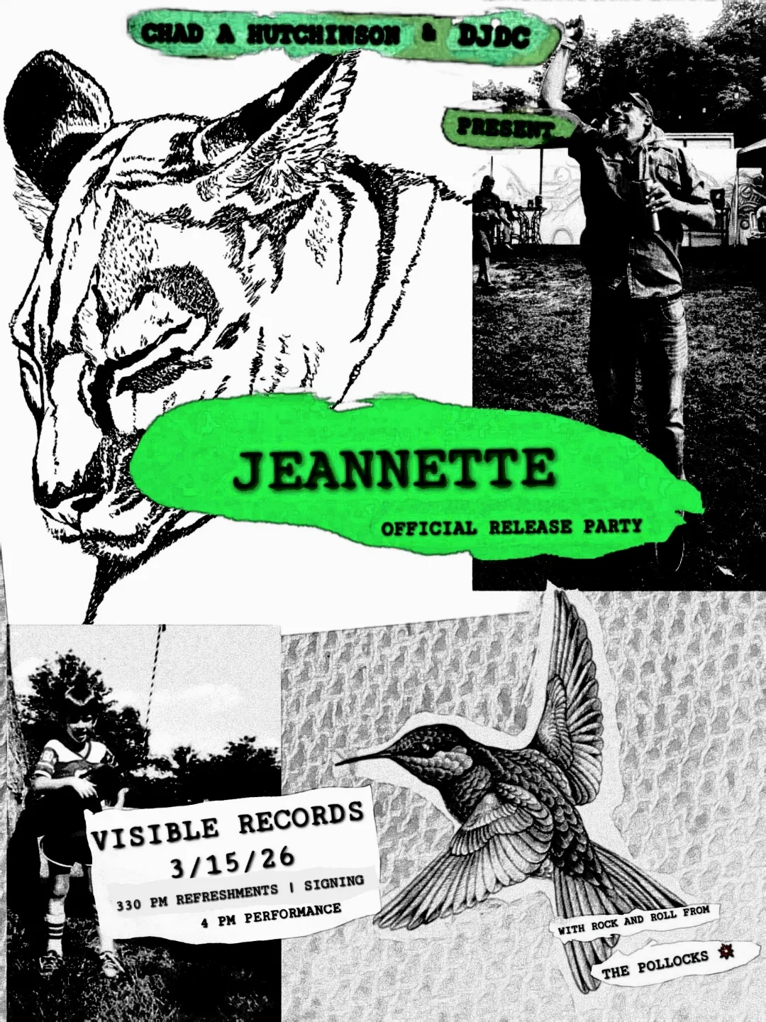 JEANNETTE: A MIXTAPE CHAPBOOK RELEASE PARTY