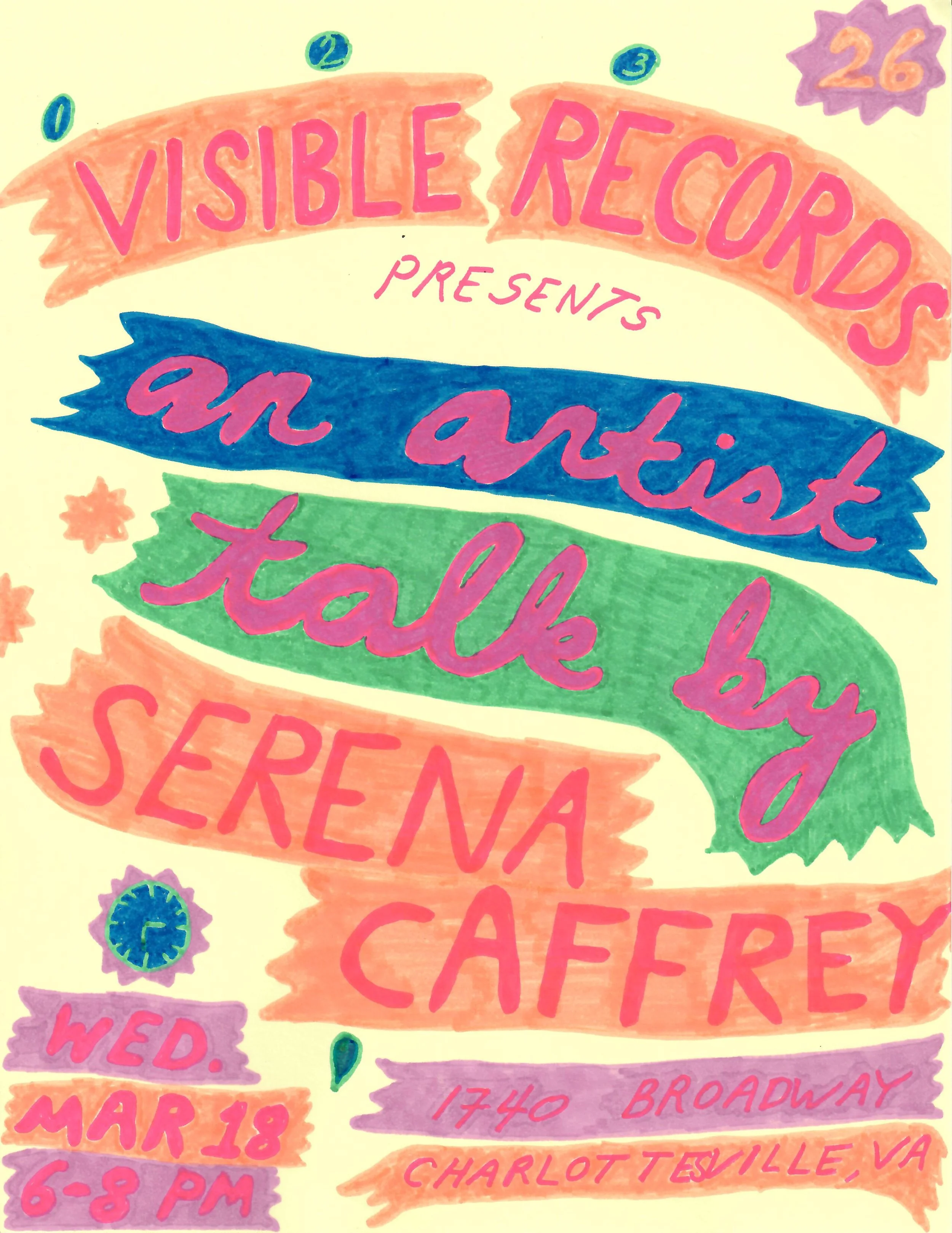 A.i.R. Talk with Serena Caffrey