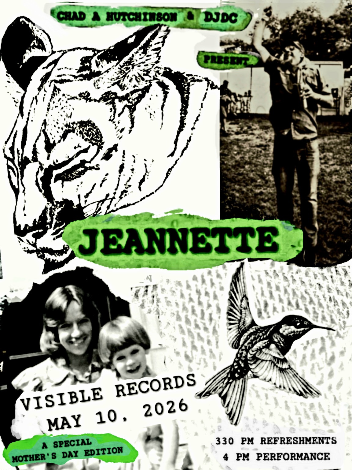 Jeannette: A Chap Book-Mixtape Performance &amp; Reading