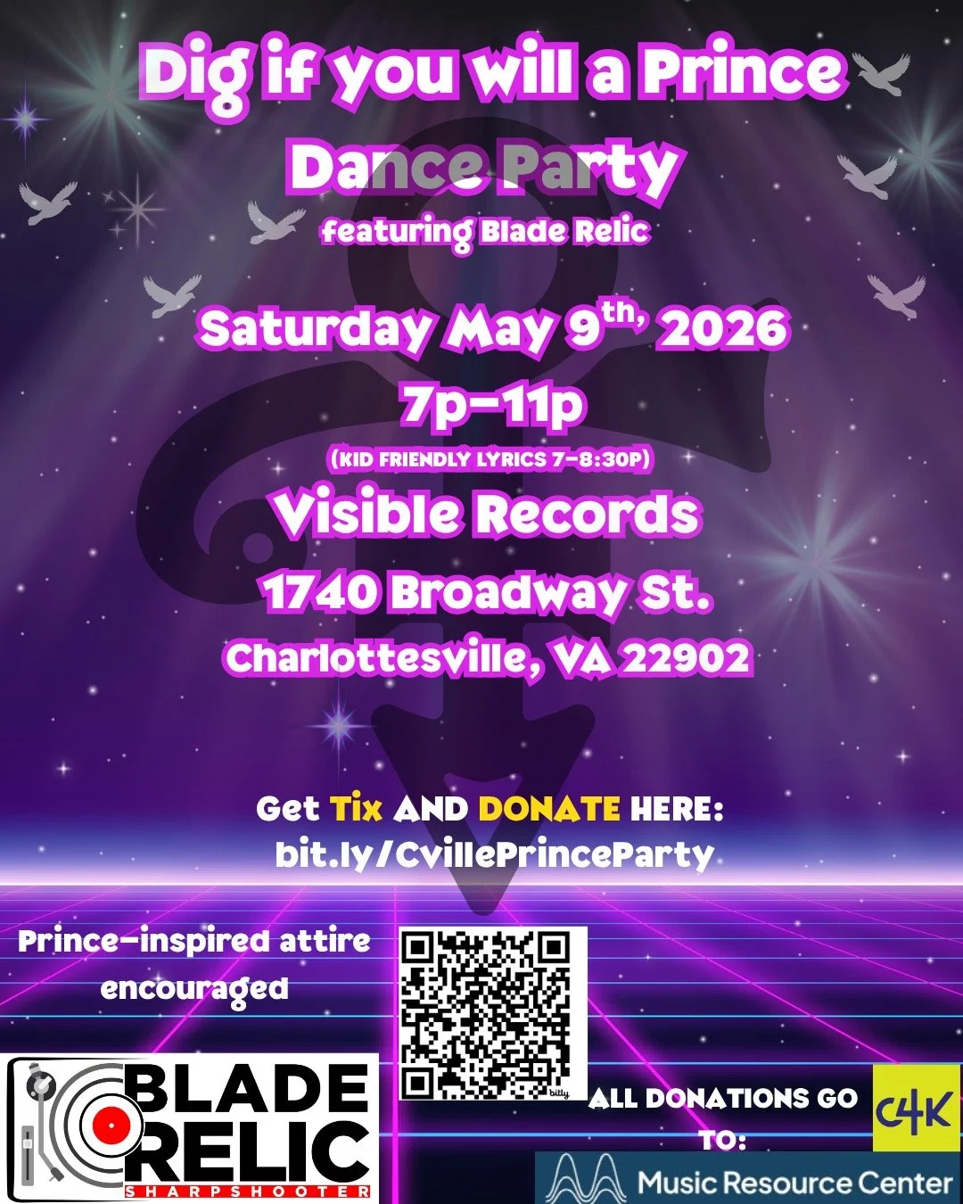 Prince Dance Party &amp; Fundraiser