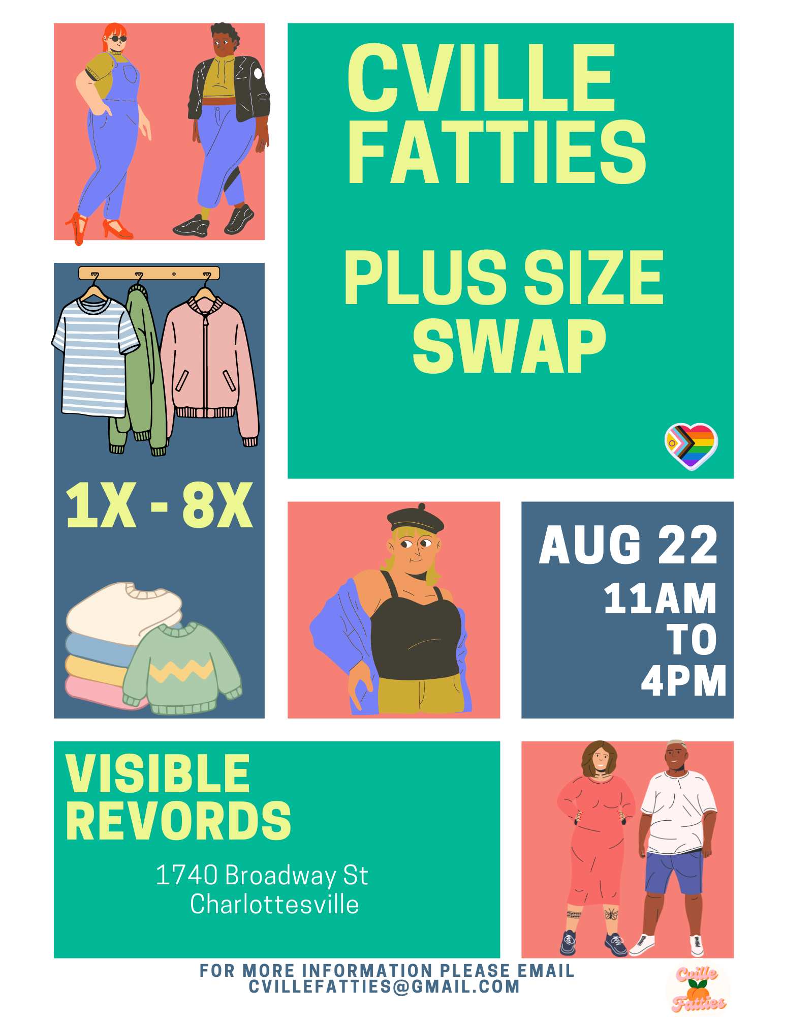 Cville Fatties: Plus Size Swap