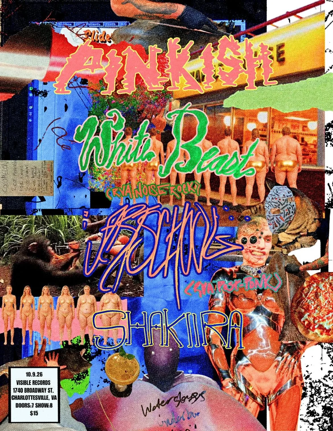  Pandemonium Air presents Pinkish, White Beast, ArtSchool, and shakiira