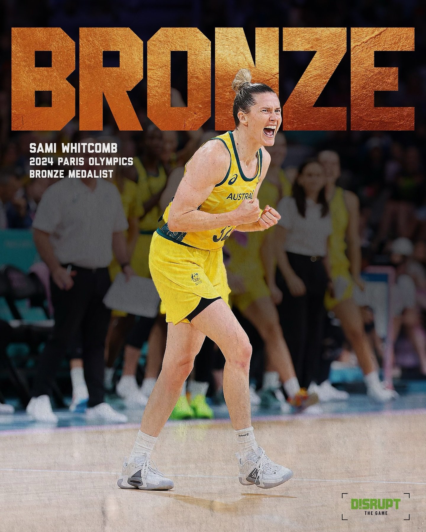 Congratulations @bamsam32 and @aus_opals on your Bronze Medal! 🥉