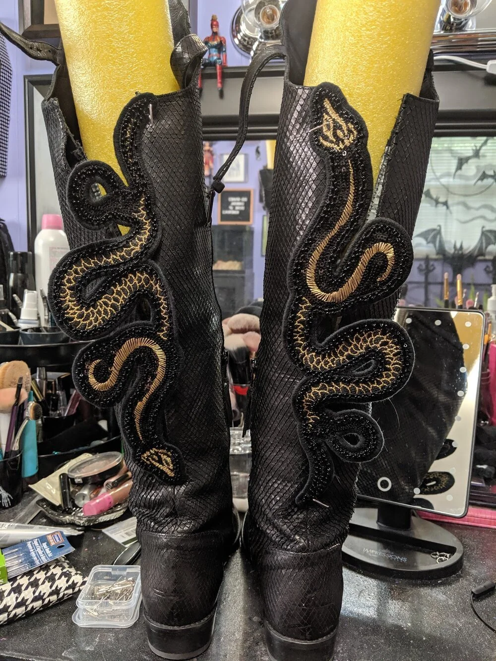 Black snake boot sales