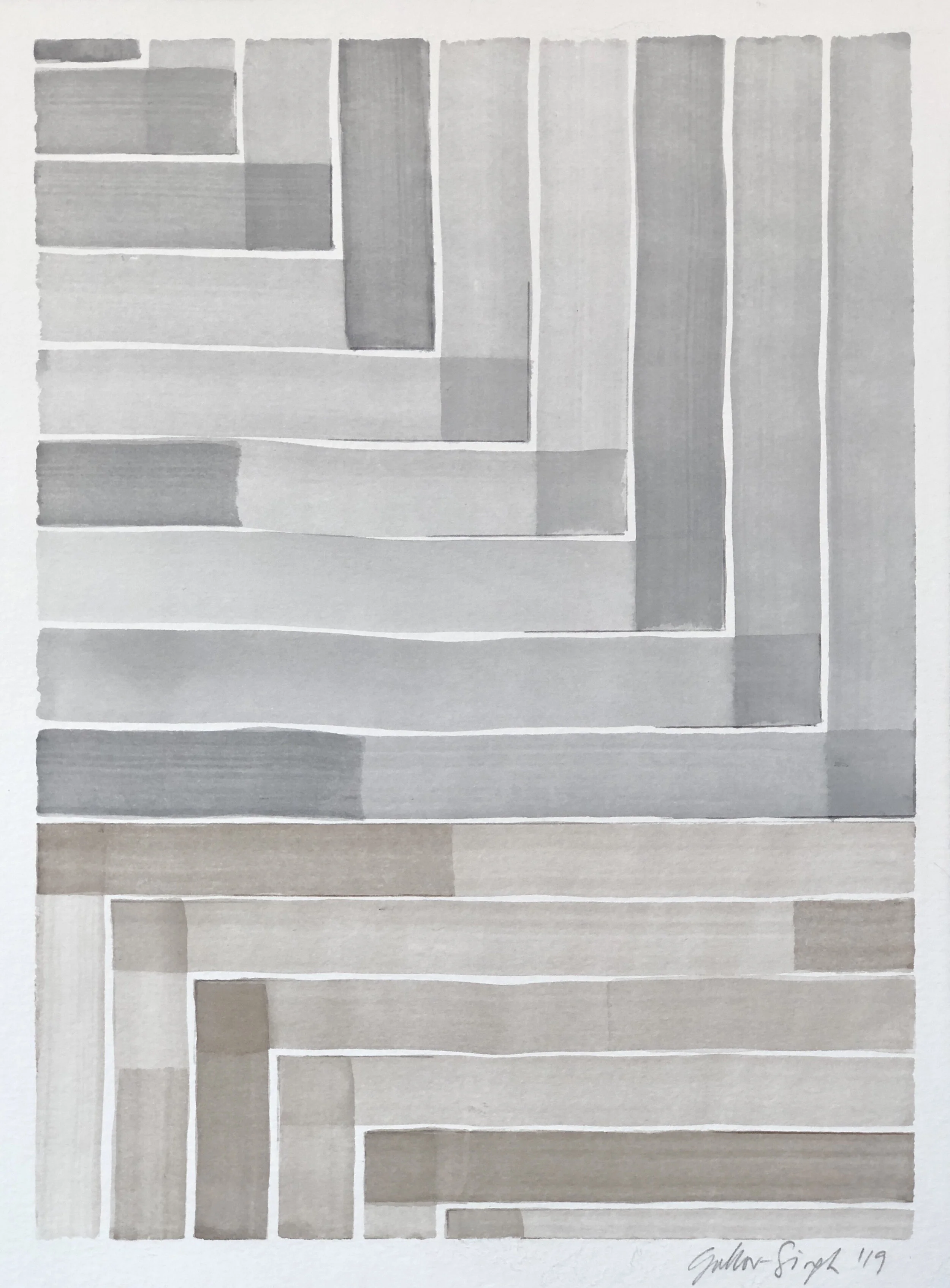 Turning Point I-IV | 2019 | 12"x9" | watercolor and graphite on paper