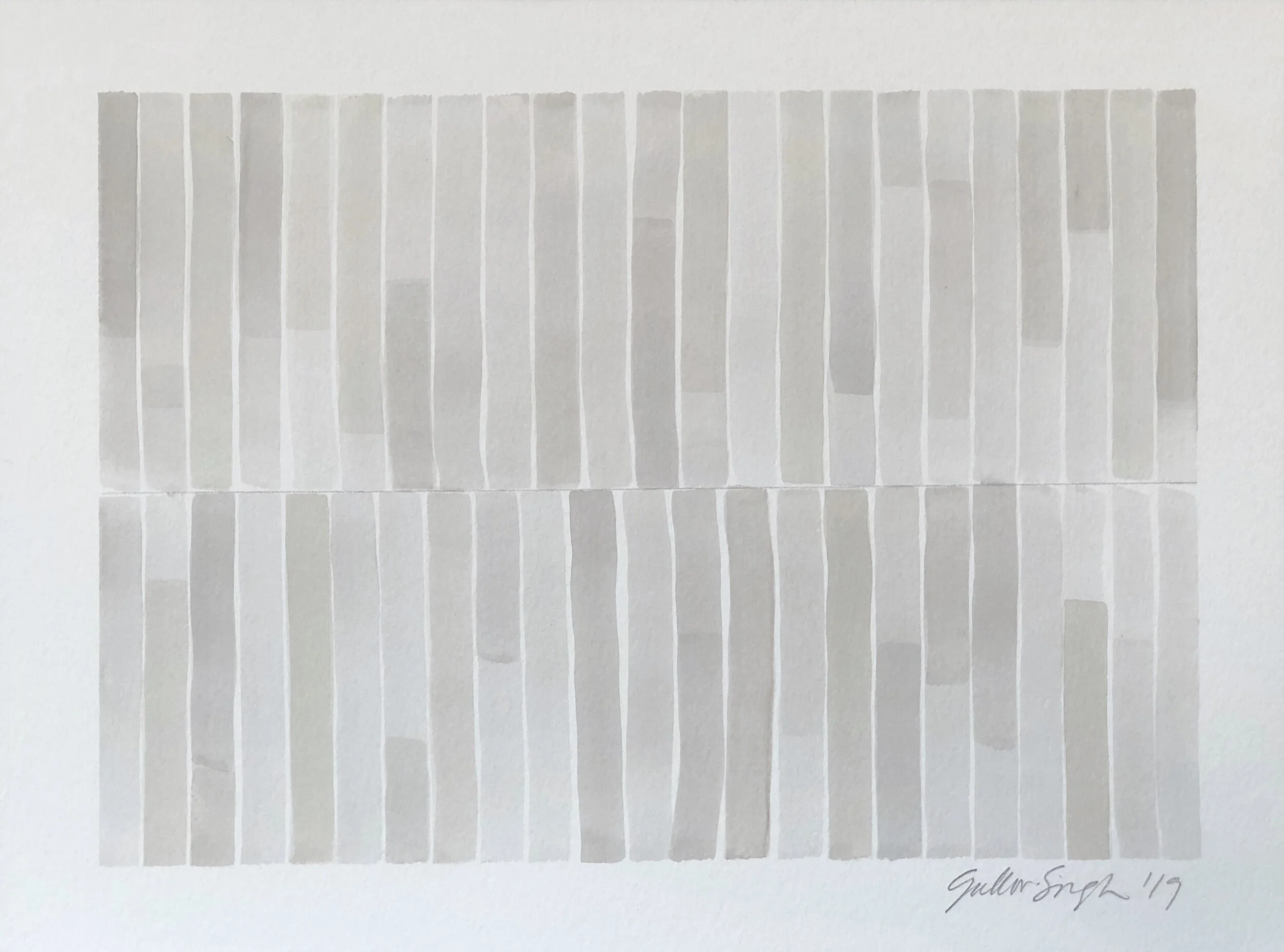 Snow | 2019 | 9"x12" | watercolor and graphite on paper