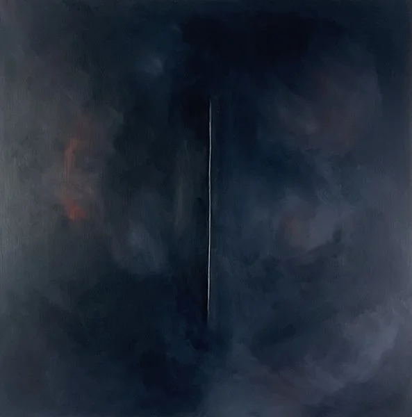 2022 | Finding the Light | acrylic, caulk and pastels on panel and canvas