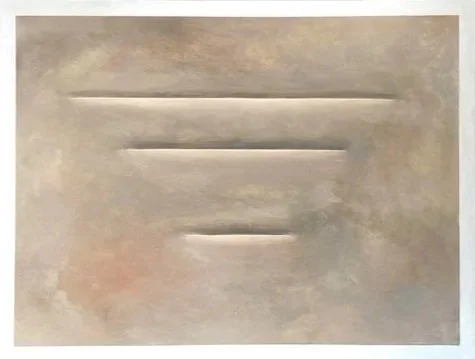 Six | 2022 | 30"x40" | acrylic, pastels, caulk on canvas | sold, private collection